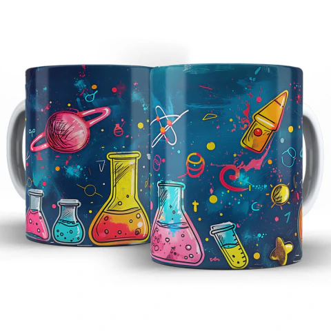 Caneca Aulas de Química