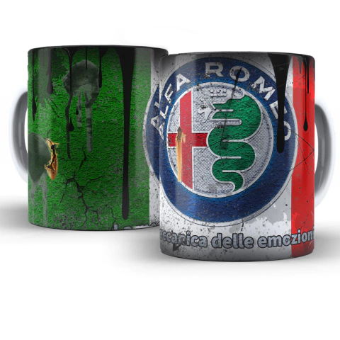 Caneca Lata Alfa Romeo