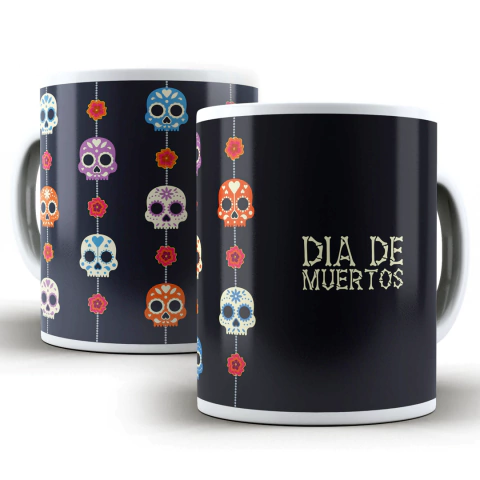 Caneca Dia de Muertos
