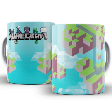 Caneca Minecraft Sky - comprar online