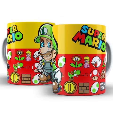 Caneca Super Luigi - comprar online
