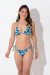 Top Cortininha Julia Estampado Arte Tropical