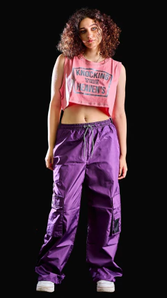 Pantalón MOM - DARK VIOLET