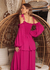 Vestido longo Fortaleza - Fucsia - comprar online