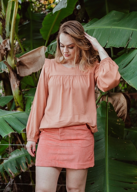 Blusa Marrocos - Camelo