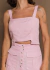 Image of Blusa curta geométrica - Amarela Curry