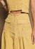saia longa linho comfechamento em botões e bolsos fronais, elegante. Rosa, amarelo, bege.
