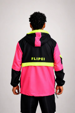 Jaqueta Corta Vento Anorak Camaleão Urbano x Flipei na internet