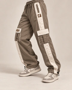 Calça Faixa Camaleão Urbano Street Wear Cappuccino