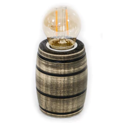 Soquete Para Lustre Roda De Carroça - Madeira- Decoração E27 - Cerejeira na internet