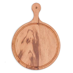 Tábua Multiuso Para Polenta E Pizza - 40cm - Madeira Nobre