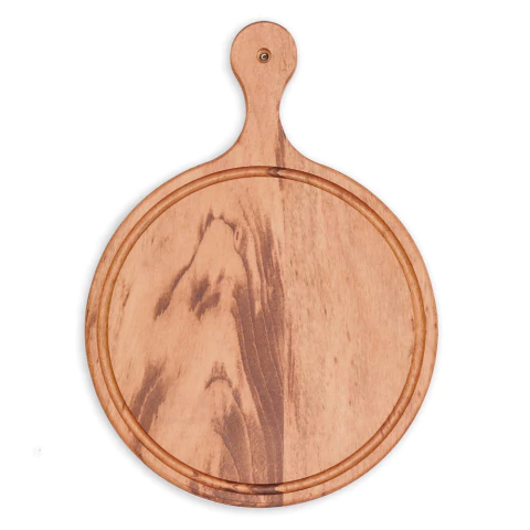 Tábua Multiuso Para Polenta E Pizza - 40cm - Madeira Nobre