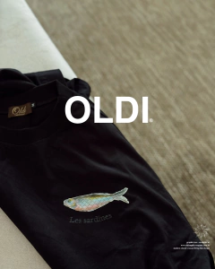 T SHIRT LE SARDINES BLACK - OLDI na internet