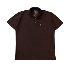 POLO SHIRT BROWN - OLDI
