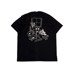 T SHIRT DINNER BLACK - OLDI na internet