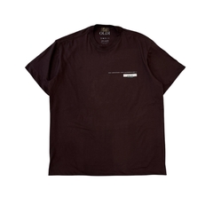 T SHIRT SQUARE BROWN - OLDI na internet