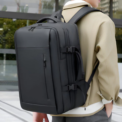 Mochila de Viaje Carry On con Compresión al Vacío + Bomba - comprar online