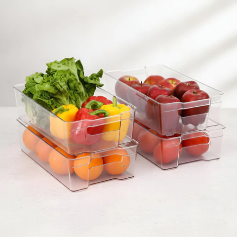 Organizador de Cocina y Heladera y Multiuso Apilable – 31,5 x 21,5 cm - comprar online