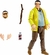 Figura Dennis Nedry Hammond Collection Jurassic World Park Original Mattel - comprar online