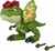 Dinosaurio Jurassic World Dilophosaurus Uncaged Fierce Launching Original de Mattel - Sonido - comprar online