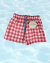 Short Cuadrilé Rojo