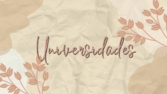Banner de la categoría UNIVERSIDADES