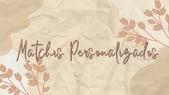 Banner de la categoría MATCHIS PERSONALIZADOS
