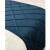 Peseira Decorativa Drapeada com Forro Azul Marinho- Prazo de Produção- 14 dias úteis - comprar online