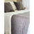 Peseira Tricot Cinza Ava - comprar online