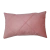 Capa de Almofada Retangular Drapeada Rosé