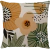 Capa de Almofada Flores Laranja