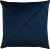 Capa de Almofada Drapeada Azul Marinho