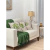 Kit de Capas de Almofadas Drapeadas Folhas Verdes - loja online