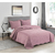 Kit Colcha Ilusion Favo Rose - King