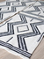 Jogo de Tapetes para Cozinha Inca Cru e Preto- 3 Peças - AM HOME DECOR