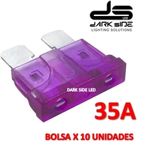 FUSIBLES FICHA PLANO, TODOS LOS AMPERES, BOLSA X 10 UNIDADES DS-FFG0 - DARK SIDE LED