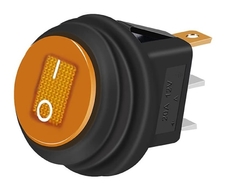 TECLA PARA 12 / 24 VOLT C/LED, GUARDAPOLVO, DS-DIV80148 en internet