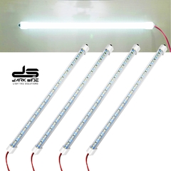 JUEGO X4 ILUMINARIAS 50 CM. PLAFON LED INTERIOR, 12/24 VOLT, DS-6935BLA en internet