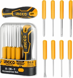 SET DESTORNILLADOR PUNTAS INTERCAMBIABLES, 9PCS, DS-AKISD0901 - comprar online