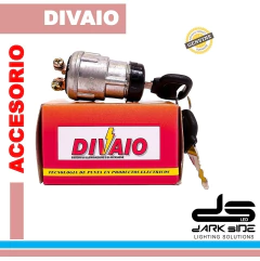 CERRADURA DE IGNICIÓN UNIVERSAL CHICA CON TORNILLOS, DS-DIV10002