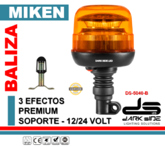 BALIZAS LED DESMONTABLE, PREMIUM, 3 EFECTOS, MIKEN DS-5040-B