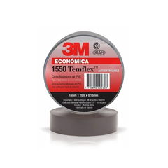 Rollo Cinta Aisladora 3M Temflex 1550 18mm X 10m, Económica, DS-45929 - comprar online