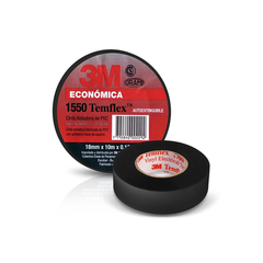 Rollo Cinta Aisladora 3M Temflex 1550 18mm X 10m, Económica, DS-45929 - tienda online