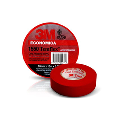 Rollo Cinta Aisladora 3M Temflex 1550 18mm X 10m, Económica, DS-45929