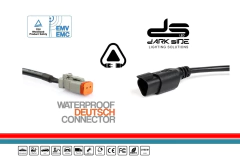FARO LED FLOOD +DRL NARANJA, 35W, PREMIUM, MIKEN DS-5025 FLOOD en internet