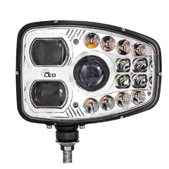 JUEGO DE 2 FAROS LED TIPO OPTICA, ALTA Y BAJA, 60W, MIKEN, DS-7060-60W - comprar online