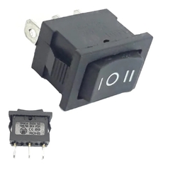 Imagen de TECLA BASCULANTE 2 CIRCUITO 3 POSICIONES (ON-OFF-ON), DS-30146