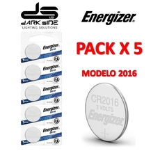 Pack de Pilas Litio Energizer Blister X5 CR2016 en internet