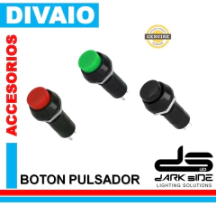 BOTÓN PULSADOR PLÁSTICO, NORMAL ABIERTO, DS-80147
