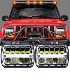 Imagen de FARO LED OPTICA, ALTA Y BAJA, D.R.L. H4, 60W, MIKEN,DS-0120E-OP